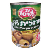 זיתים ירוקים ענקיים חרוזית בית השיטה 560 גרם