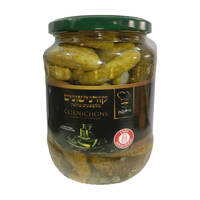 קורנישונים מלפפונים בחומץ האופה 680 גרם