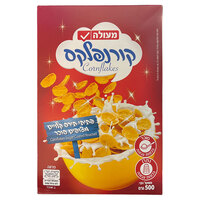 קורנפלקס בציפוי סוכר עדין מעולה 500 גרם