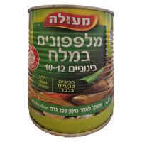 מלפפונים במלח בינוניים 10-12 מעולה 320 גרם