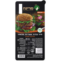 מיני בורגר פטריות טבעוני בתיבול מעודן מרינה 400 גרם