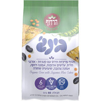 חטיף פריכיות תירס עם קטניות אורגני בינג' הרדוף 60 גרם