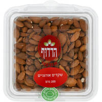 שקדים אורגניים הרדוף 200 גרם