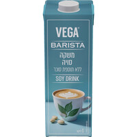 משקה סויה בריסטה ללא תוספת סוכר וגה 1 ליטר