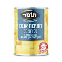 חתיכות אננס בסירופ קל תומר 850 גרם
