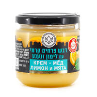 דבש פרחים קרמי עם לימון ונענע תומר 250 גרם