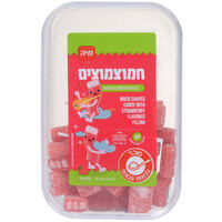 קוביות ממולאות בטעם תות חמוצמוצים מיה 180 גרם
