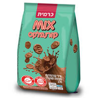 קורנפלקס מצופה שוקולד חלב מיקס אגו 55 גרם