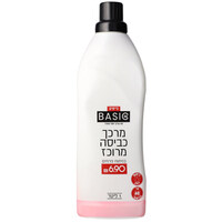 מרכך כביסה מרוכז בניחוח פרחים בייסיק 1 ליטר