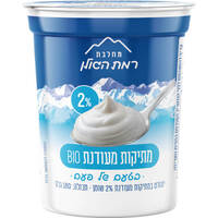 יוגורט ביו במתיקות מעודנת 2% מחלבת רמת הגולן 180 גרם
