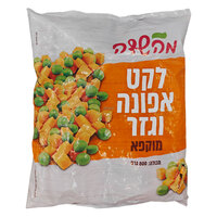 אפונה וגזר קפואים מהשדה 800 גרם