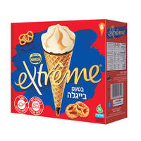 טילון בטעם בייגלה אקסטרים גלידות נסטלה 6 * 72 גרם