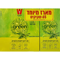 תה ירוק לימונית ויסוצקי 65 שקיקים