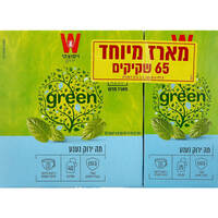 תה ירוק לימונית נענע ויסוצקי 40 שקיקים