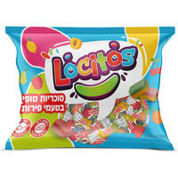 סוכריות טופי בטעמי פירות לוקיטוס 500 גרם
