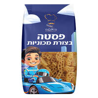 פסטה בצורת מכוניות האופה 400 גרם