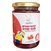 קונפיטורת תות שדה מופחת קלוריות המיניונים האופה 370 גרם