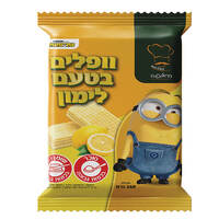 ופלים בטעם לימון המיניונים האופה 160 גרם