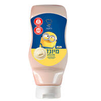 מיונז בבקבוק לחיץ המיניונים האופה 510 גרם