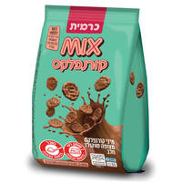 חטיפי קורנפלקס בציפוי שוקולד כשר לפסח מיקס כרמית 55 גרם