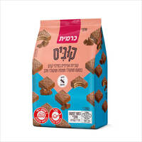 קוביות אפיפית בטעם שוקולד מצופה שוקולד חלב כשל