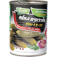 מלפפונים במלח קטן 13-17 יוחננוף 560 גרם