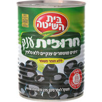 חרוזית זיתים מושחרים ענקיים ללא גלעין בית השיטה 275 גרם