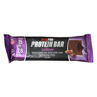 חטיף חלבון אפונה עם חמאת בוטנים במילוי קרם פרלין אטיאס פרו פלוס א. אטיאס 55 גרם