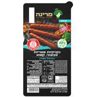 נקניקיות פטריות טבעוני קפוא בתיבול מעודן מרינה 300 גרם