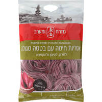 אטריות חיטה עם בטטה סגולה מזרח ומערב 454 גרם