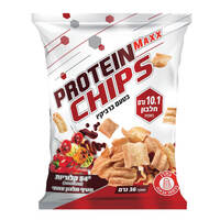 חטיף צ'יפס חלבון בטעם ברביקיו פרוטאין מקס 36 גרם