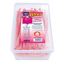 מקלות חמוצים ממולא בטעם תות גוגלס 1 קילו