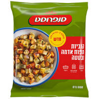 קוביות תפוח אדמה ובטטה סנפרוסט 800 גרם