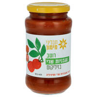 רוטב עגבניות שרי בזיליקום תבליני מימון 400 גרם