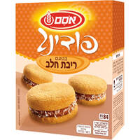 פודינג אינסטנט בטעם ריבת חלב אסם 84 גרם