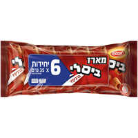 ביסלי חטיף חיטה בטעם ברביקיו אסם 6 * 35 גרם