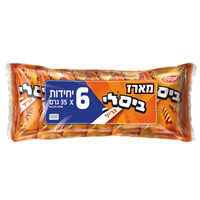 ביסלי חטיף חיטה בטעם גריל אסם 6 * 35 גרם