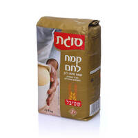 קמח לחם חיטה לבן מועשר בויטמינים ומינרלים שטיבל 2+ סוגת 1 קילו