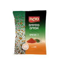 פתיתים אפויים 3 צבעים סוגת 400 גרם