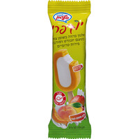 שלגון פרווה בשומן צמחי בטעם יוגורט וסורבה פירות טרופיים יוגיפרי גלידות פלדמן 45 גרם