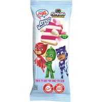 שלגון חלבי בשומן צמחי בטעם וניל מרשמלו כוח פי ג'יי גלידות פלדמן 75 גרם