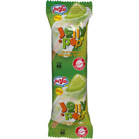 קרחון בטעם אננס עם ליבת ג'לי בטעם תפוח ג'לי פופ גלידות פלדמן 80 גרם