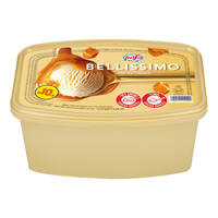 גלידת בטעם ריבת חלב בליסימו גלידות פלדמן 850 מ