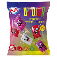 קרחונים בטעמי ענבים דובדבן ואננס קטנטנים גלידות פלדמן 5 * 20 גרם