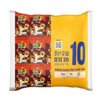 צ'יטוס כאפה חטיף תירס אפוי בטעם קטשופ עלית 10 * 20 גרם