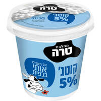גבינת קוטג' וחצי 5% טרה 375 גרם