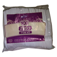 כפות חד פעמיות ר.שמאי 100 יחידות