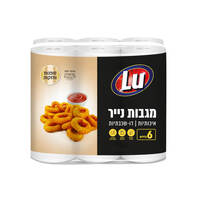 מגבות נייר דו שכבתיות לו 6 גלילים
