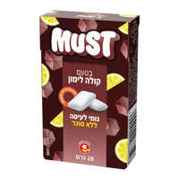 מסטיק מאסט בטעם קולה קרח ולימון 28 גרם
