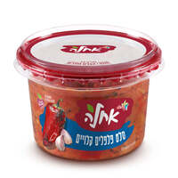 סלט פלפלים קלויים טעמי השוק אחלה 400 גרם
